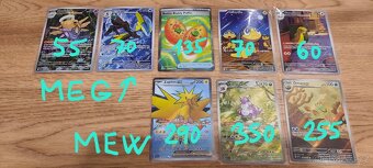 Pokémon karty hity + EX - 5