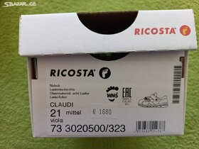 Dětské kožené sandály Ricosta Claudi vel. 21 - 5