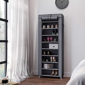 Modulární botník, výška 160 cm, 20 párů bot - NOVÉ - 5