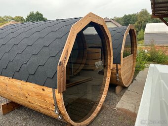 DOVOZ GRATIS - Sudová sauna, sauna, venkovní sauna, fínska - 5
