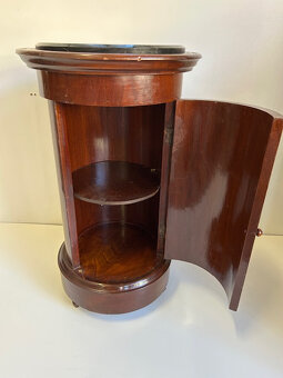 Sloup - stolek biedermeier - originál. - 5