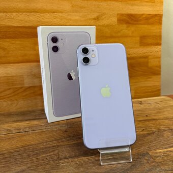 IPhone 11 128GB, fialový (12 měsíců záruka) - 5