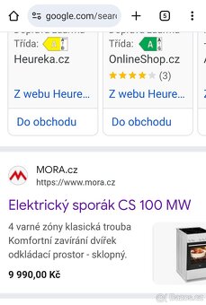 Elektrický sklokeramický sporák Mora ( skoro nový ) - 5