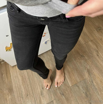 Těhotenské džíny/ jeggins značek H&M, New Look aj. - 5