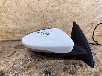 PRAVÉ ZPĚTNÉ ZRCÁTKO VW PASSAT B7 3C0857934A 9 PIN BÍLÉ - 5