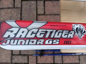 Dětské lyže Volkl 110 + hůlky - 5