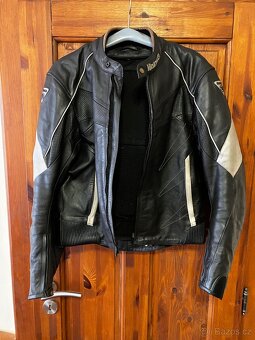 Kožená bunda na moto Hansa - 5