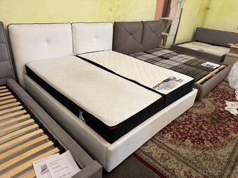 AKCE NOVÁ kožená Postel-letiště 180x200cm komplet - 5