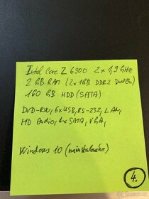 Stolní počítač PC Desktop Computer Intel 2x1,9GHz - 5