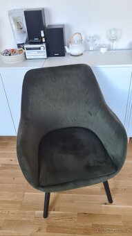 Křeslo Jysk UDSBJERG velur samet - 5