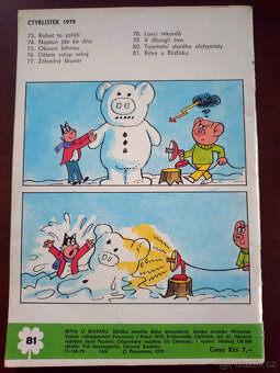 Čtyřlístek č. 81 Bitva u Blaťáku (1979) - 5