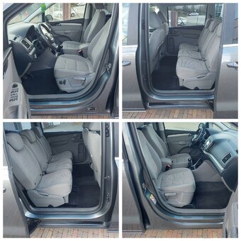 SEAT Alhambra 2.0tdi manuál, servis+STK,tažné 2.2t,r.2011 - 5