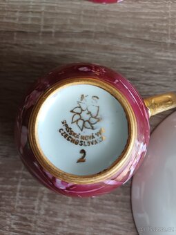 Retro kávový servis Spišská nová ves Czechoslovakia - 5