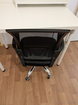 Stůl IKEA Linnmon / Adils + kancelářská židle - 5