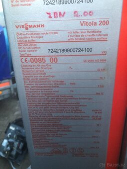 Prodám kotel na olej 22 Kw - 5