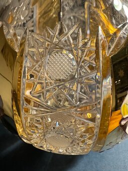 Bohemia Crystal by RUCKL broušená váza 14 cm nová - 5