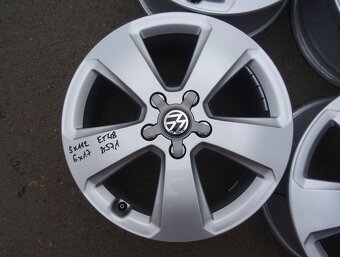 Alu disky originál Škoda 17", rozteč 5x112, ET 48, šíře 6J - 5