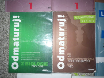 Odmaturuj z biologie, společenských věd,Literatura pro SŠ - 5
