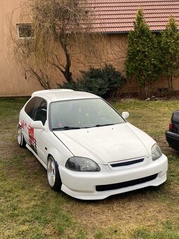 Honda civic 6g ej9 1.4is stance - 5