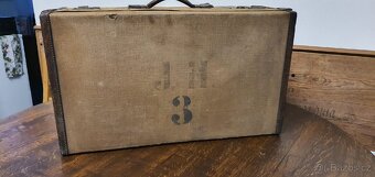 Starožitný cestovní kufr Johann Scholz - 5