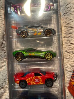 5-pack Hot Wheels – 50th Anniversary (více kusů) - 5