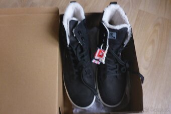 nové zimni boty Rieker, kůže, ovčí vlna - 5