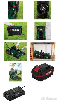 Aku Parkside sekačka, rychlonabíjčka, 2X 4Ah baterie - 5