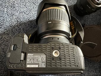 Fotoaparát Nikon D3300 + 3x objektiv + batoh - 5