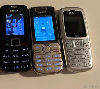 3x Mobily Telefony, pro sbiratele, Nokia, U:fon - 5