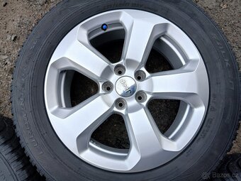 Prodám sadu Orig ALU kol Jeep 225/60R17 zimní - 5