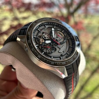 Graham, model Silverstone RS Skeleton, originál hodinky - 5