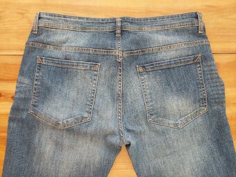 Zánovní rifle unisex pánské / dámské univerzální barva DENIM - 5