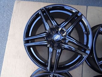 Alu disky černé na Audi, 18", 5x112, ET 30, šíře 8J - 5