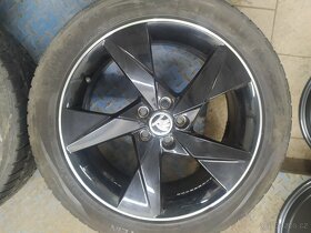 Prodám origo Alu kola škoda Scala Volans 5x100 r16 Monte - 5