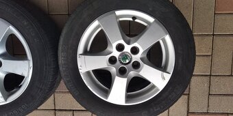 Originální Škoda ALU ráfky 6Jx14 ET43 - 5