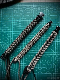Paracord náramky a klíčenky – ruční výroba - 5