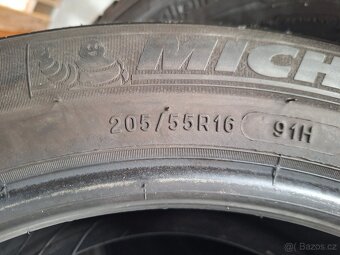 Prodám zimní pneu 205/55/16 Michelin 5 - 5