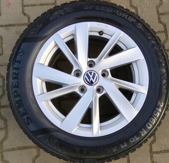 Zimní alu disky originální VW Passat B9 5x112 R16 - 5