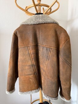 Kožená bunda - pravý beran - 5