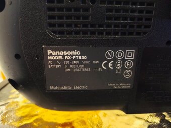 Radiomagnetofon Panasonic - 5