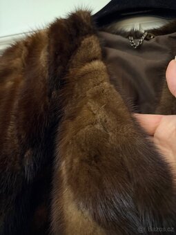 Norkový dlouhý kabát Kanada - 5