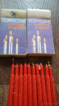 Dortové svíčky a svíčky retro - 5