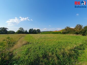 Prodej, stavební pozemek, 1850 m2, Dobrovice, část Chloumek, - 5