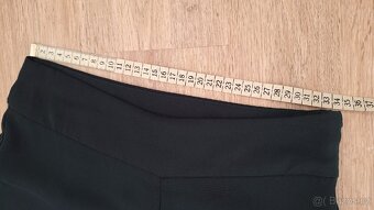 Lahvově zelené široké kalhoty Lindex Lykke - 5