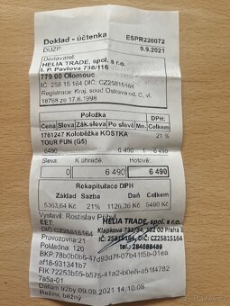 Koloběžka Kostka Tour Fun G5 – žlutá - 5
