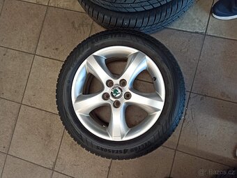 Originál Škoda Fabia II ALU kola Antares 195/55/15 - 5