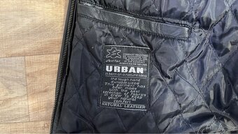 Pánská kožená bunda URBAN – velikost 6XL, pravá kůže - 5