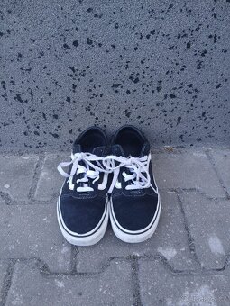 👟Stylové dětské Vans boty vel. 38–39 – černobílé - 5