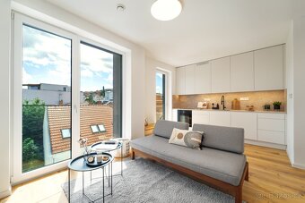 Novostavba - Byt 2+kk, 60m2 s balkónem, Brno - Žabovřesky - 5
