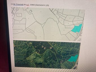 PRODEJ LESA 11 764 m2 Vsetín 211.752,- Kč (18,- Kč/m2) - 5